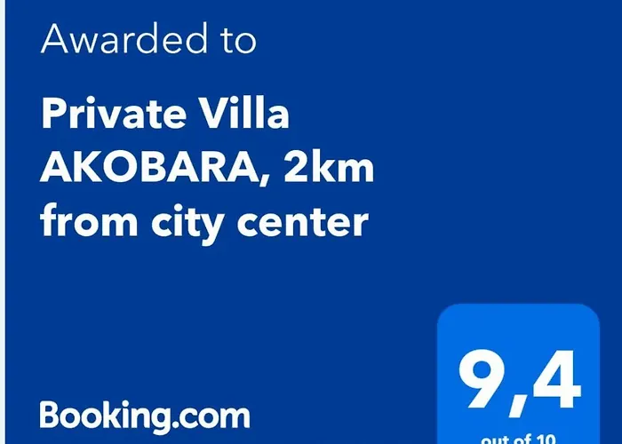 Private Akobara, 2km From Center *